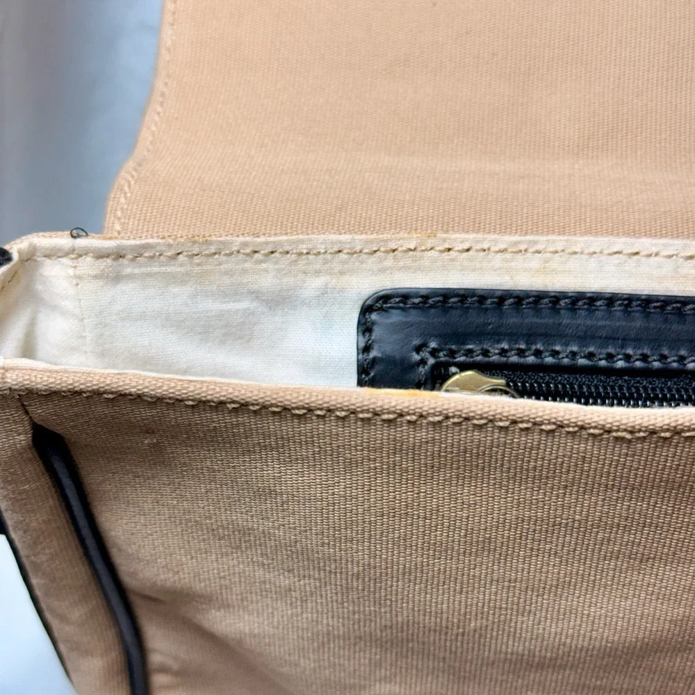 TIMBERLAND Canvas and Leather Crossbody Bag - Picture 6 of 8